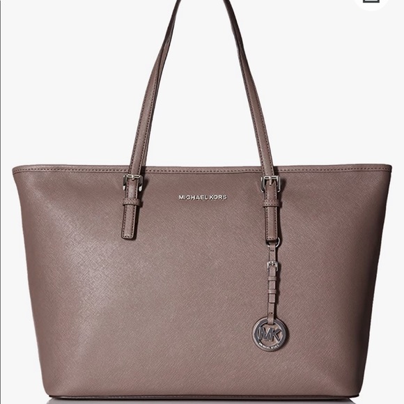 Michael Kors Handbags - Michael Kors Jet Set Travel Tote Cinder